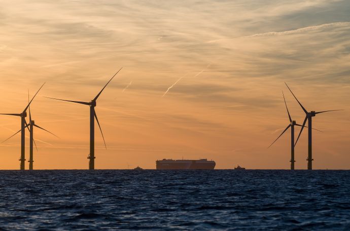 Canadian firm builds noise-reduced wind farm in German North Sea