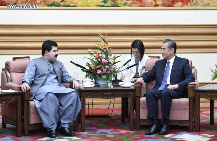 CHINA-BEIJING-WANG YI-PAKISTAN-MEETING (CN)